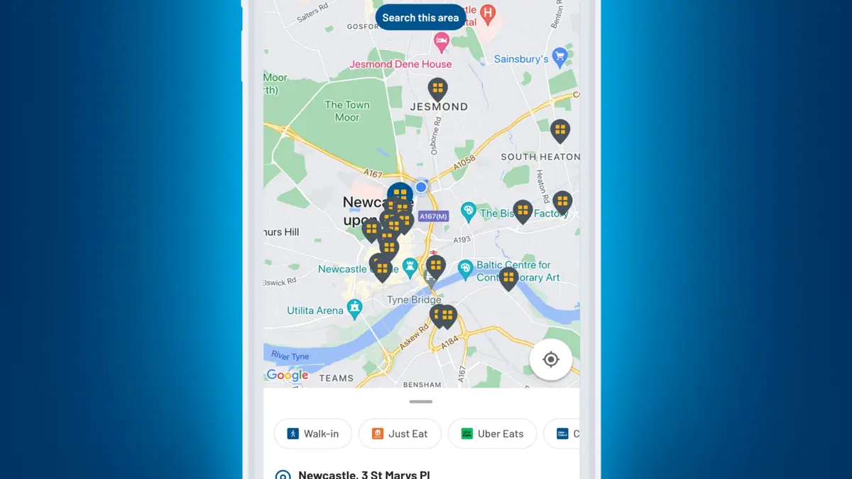 Greggs – bakery in Prudhoe town centre
